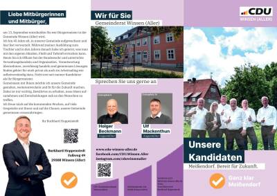 Flyer Ortsrat Mei�endorf Spezialauflage au�en