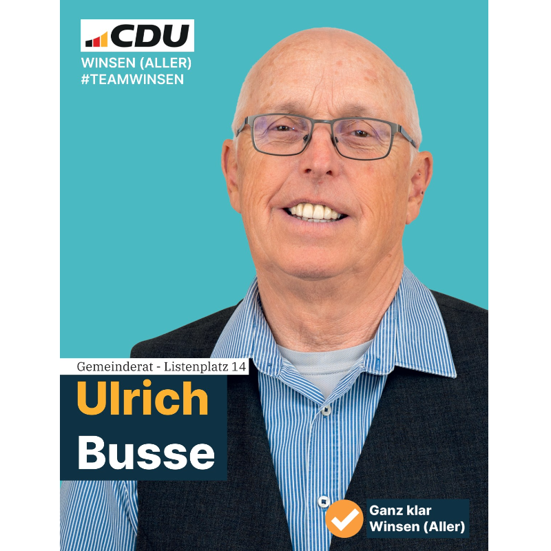  Ulrich Busse, Platz14